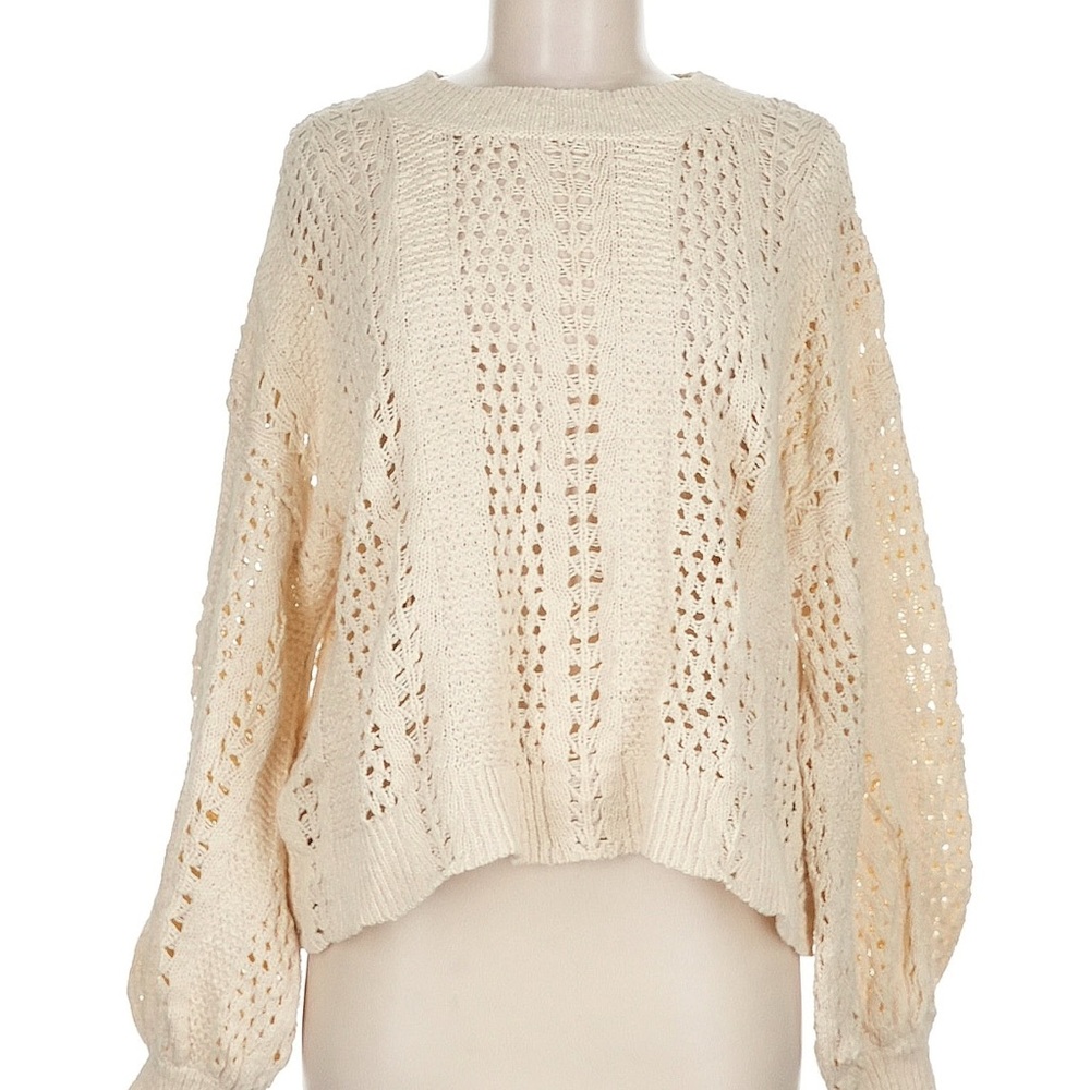 Spell & The Gypsy Collective Cream Crochet Sweater